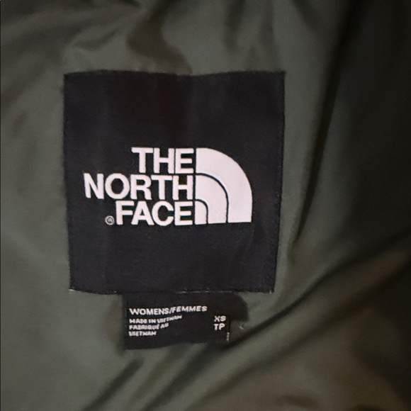 The North Face Women's Olive Puffer Vest - Picture 2 of 3